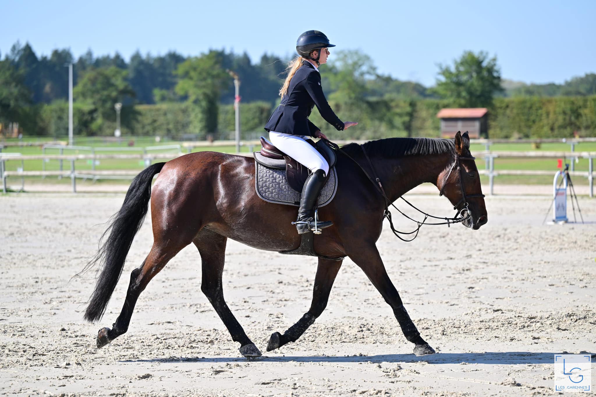 Cours d’équitation près de Ribérac